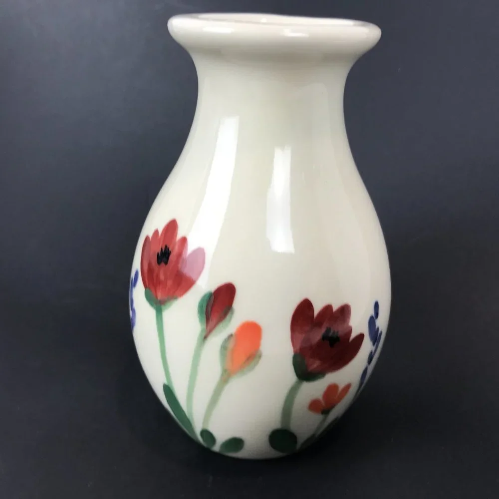 Handcrafted Art Pottery vase, signed